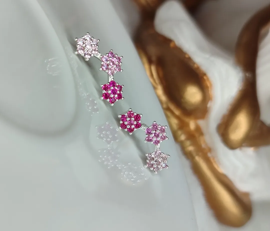 Brinco Mini Ear Cuff De Flores